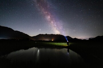 Watching the Milky way