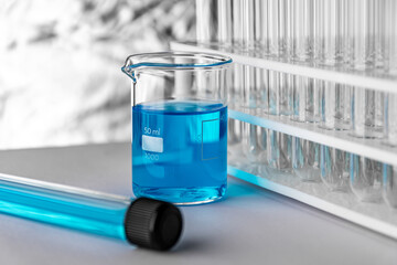 Tubes with chemicals