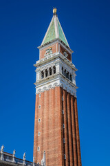 98.6 meters St Mark's Campanile (Campanile di San Marco, ninth century) - famous bell tower of St...