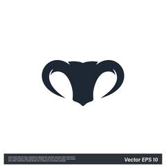 bull horn Icon Vector illustration simple design element