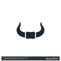 bull horn Icon Vector illustration simple design element