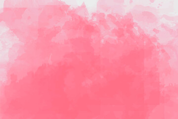 Illustration of watercolor effect background in pink orange tones