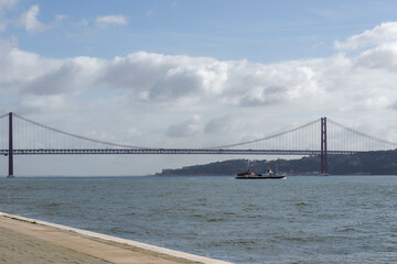 25 de Abril Bridge over the Tagus River