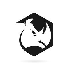 rhino box logo vector symbol © SpyArt