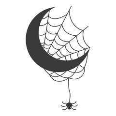 Esoteric symbols. Mystic and magic design with crystals, sun, stars, skull and moon.