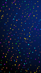 Festive superb confetti. Celebration stars. Festiv