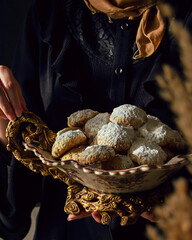 Cookies in a basket