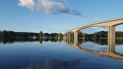 Fototapeta premium Brücke Finnland