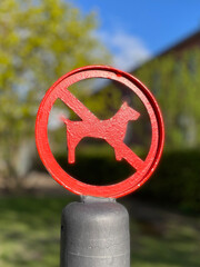 Hunde verboten Schild Hundeverbot Hundeverbotsschild Kinder Kinderspielplatz Spielplatz