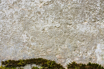 Old color paint brick wall background. Old european city