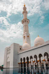 Fototapeta na wymiar Sheikh Zayed's Mosque
