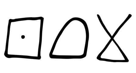 Abstract vector doodle set for patterns	