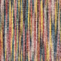 Fototapeta premium Seamless straight hip vertical stripe carpet curtain or drapery pattern. High quality illustration. Trendy soft pastel lines. Antique bedding look for modern textile print. Ethnic drapery or rug.