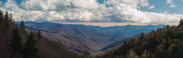 Fototapeta premium Winter Landscape, Great Smoky Mountains National Park
