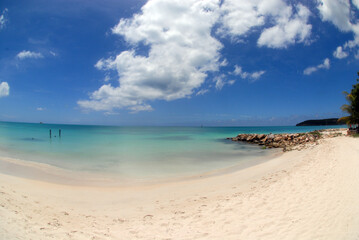 Fototapeta na wymiar Beach paradise Antigua