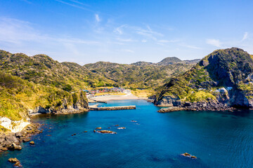 伊豆半島の入間港（静岡県南伊豆町）	