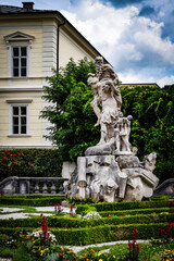 Fototapeta premium ザルツブルク市内、旧市街と新市街を散策する