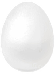 リアルな立っている卵のイメージイラスト（ベクター画像）