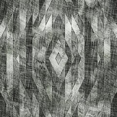 Seamless hand drawn pencil sketch pattern for surface print. High quality illustration. Ornate hand drawn look with lights and shadows and crosshatch texture. Ornate abstract design in perfect repeat.