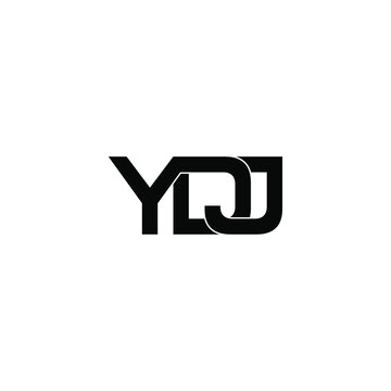 ydj letter original monogram logo design