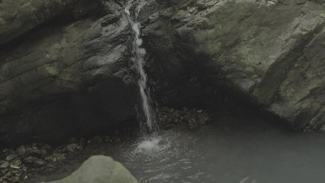 waterfall in the tropical forest
