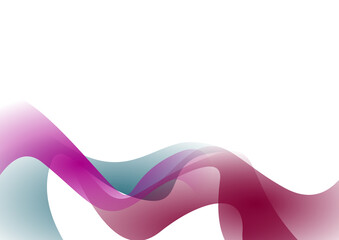 abstract background with wave and copy space for text