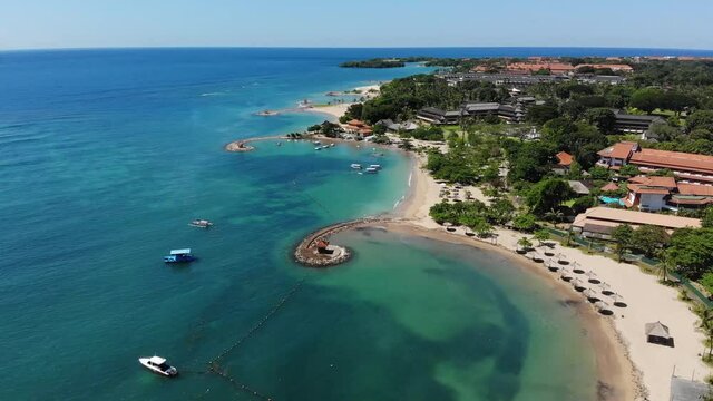 View of the sea from Tanjung Benoa beach, Bali