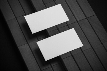 Minimal business card mockup