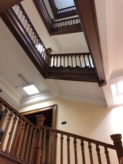 Naklejka premium wooden stairs