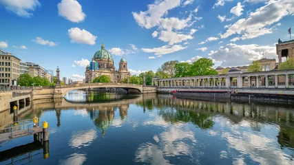 Deurstickers panoramic view at the famous berlin cathedral © frank peters