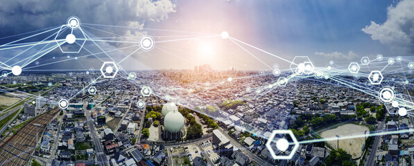 都市とネットワーク　スマートシティー 