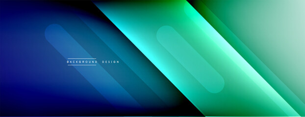 Dynamic lines abstract background. 3D shadow effects and fluid gradients. Modern overlapping forms