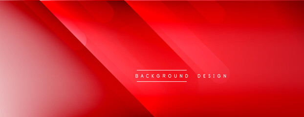 Dynamic lines abstract background. 3D shadow effects and fluid gradients. Modern overlapping forms