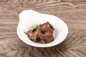 Chocolate spread with nazelnut