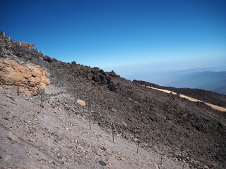 Volcano Teide. Tenerife, Canary Islands, Spain. Highest point in Spain 