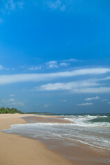 Fototapeta na wymiar Sri Lanka, Beautiful view of the tropical beach