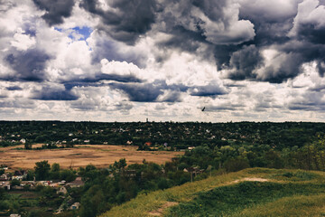 Fototapeta na wymiar sky landscape with clouds