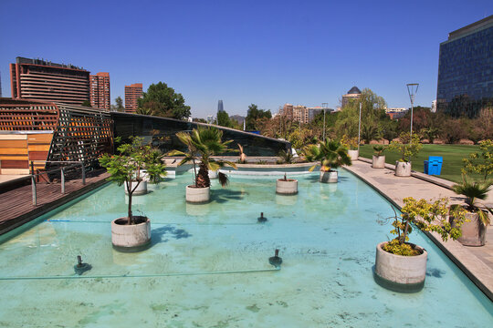 Parque Arauco in the center of Santiago, Chile