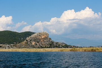 Fototapeta premium トルコ ダルヤンの湖沼地帯