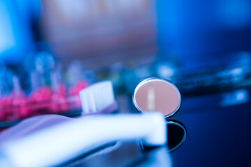 Close-up Dental Instruments