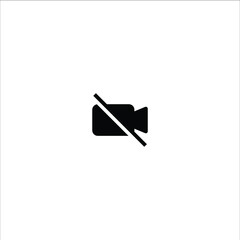 No video icon camera vector