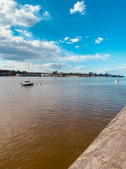 Obraz premium boats on the beach