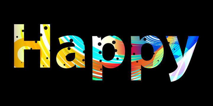 Social network communication word vector illustration