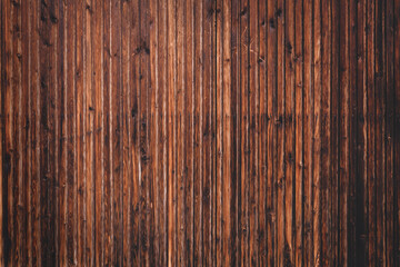 Rustic wooden panel wall as background, worn wood planks texture