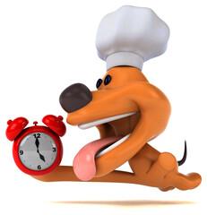 Fun dog - 3D Illustration