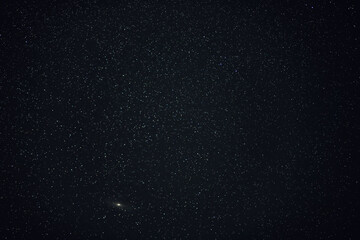 sky in the night with stars planets and comets