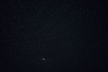 sky in the night with stars planets and comets