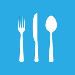 Food, menu, dinner, meal, restaurant, chef icon, vector illustration