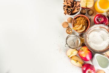 Autumn baking concept