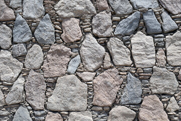 Rough Textured Stone Wall